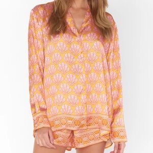 Early Riser PJ Set ~ Shells Silky